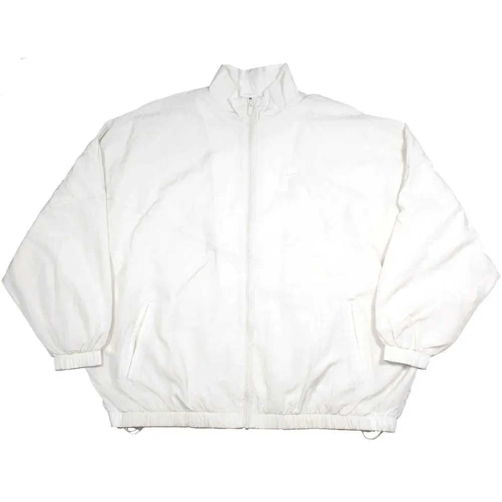 NEW Nike Essential Windrunner Ivory Oversized Fit Woven Jacket Womens‎ Size XL